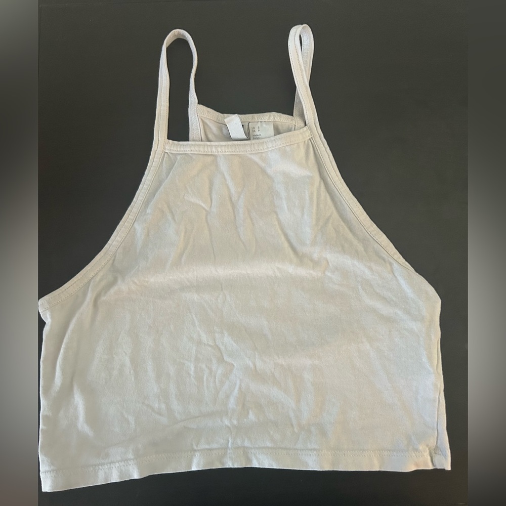 Basic white tank top